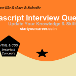 Javascript Interview Questions