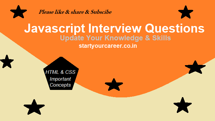 Javascript Interview Questions